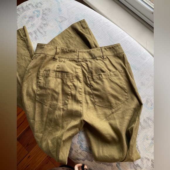 Cabi Charlie Linen Blend pant - Picture 2 of 6